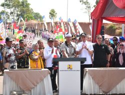 Menko AHY Resmikan Jalan Lingkar Utara Jatigede yang Berganti Nama Jadi Jalan Prabu Guru Adji Putih