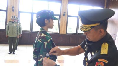 Pembukaan Dikmaba Wanita, Dankodiklatad : Cetak Prajurit Bermental Tangguh, Berkompetensi Khusus dan Profesional